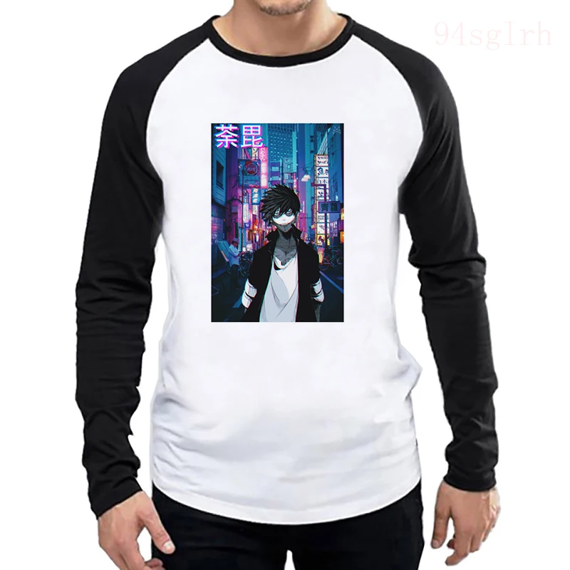 Футболка унисекс с длинным рукавом и надписью Моя геройская Академия | Мужская