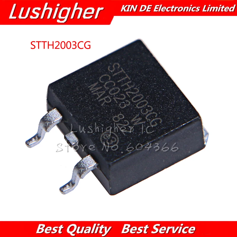 

10 шт. STTH2003CG TO-263 STTH2003 TO263