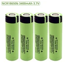1-20 шт. 100% оригинал для NCR18650B 3,7 в 3400 мАч 18650 литий-ионная аккумуляторная батарея для игрушек фонариков батареи