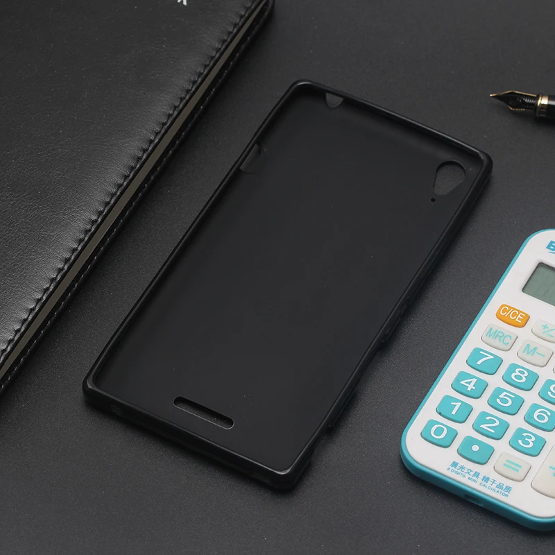 AMMYKI Лидер продаж элегантный черный мягкий силиконовый чехол для Телефона 5 3