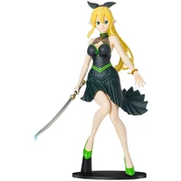 anime sword art online action figures kirigaya suguha dress series pvc model toy collection ornaments gifts for girls
