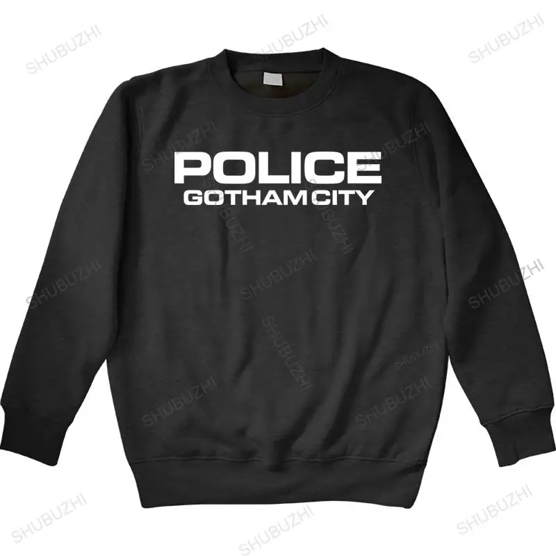 

Gotham City Boutique Fashion Police sweatshirt International Police hoodies GCPD SWAT Gotham sweatshirts Male Cool hoody tops