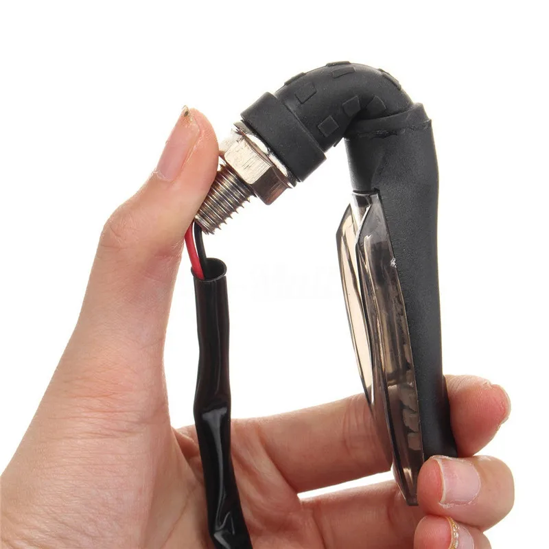 2 шт. поворотники для мотоциклов алмазные указатели поворота светодиодные