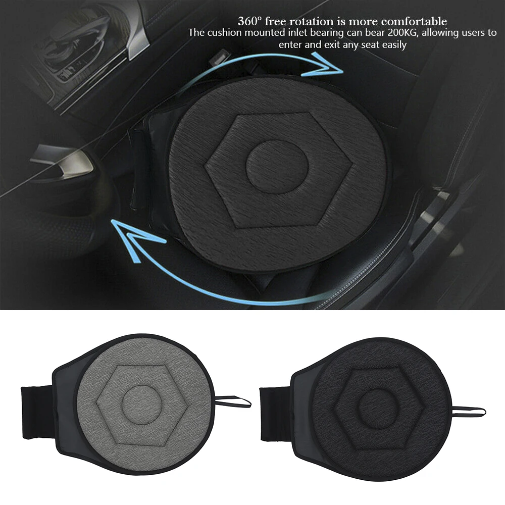 

Переносное сиденье Подушка 360 градусов вращения Автомобильная Подушка для беременных женщин стариков мягкие сиденья Коврики для дома дива...