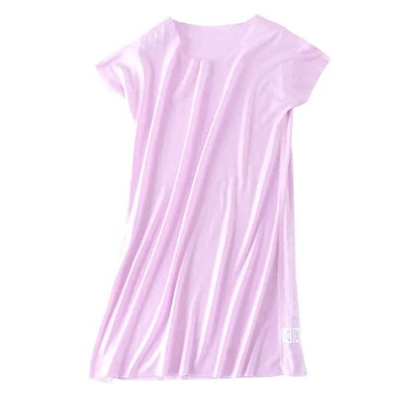 

2021 Girls Nightdress Comfortable Children Pajamas Summer Short Sleeve Pajama Dress For Kids 3-7y Home Clothes Sleepwear Infants