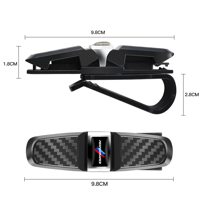 Автомобильный зажим для очков из АБС-пластика солнцезащитных карт BMW X3 X5 E60 F20 F30 E46