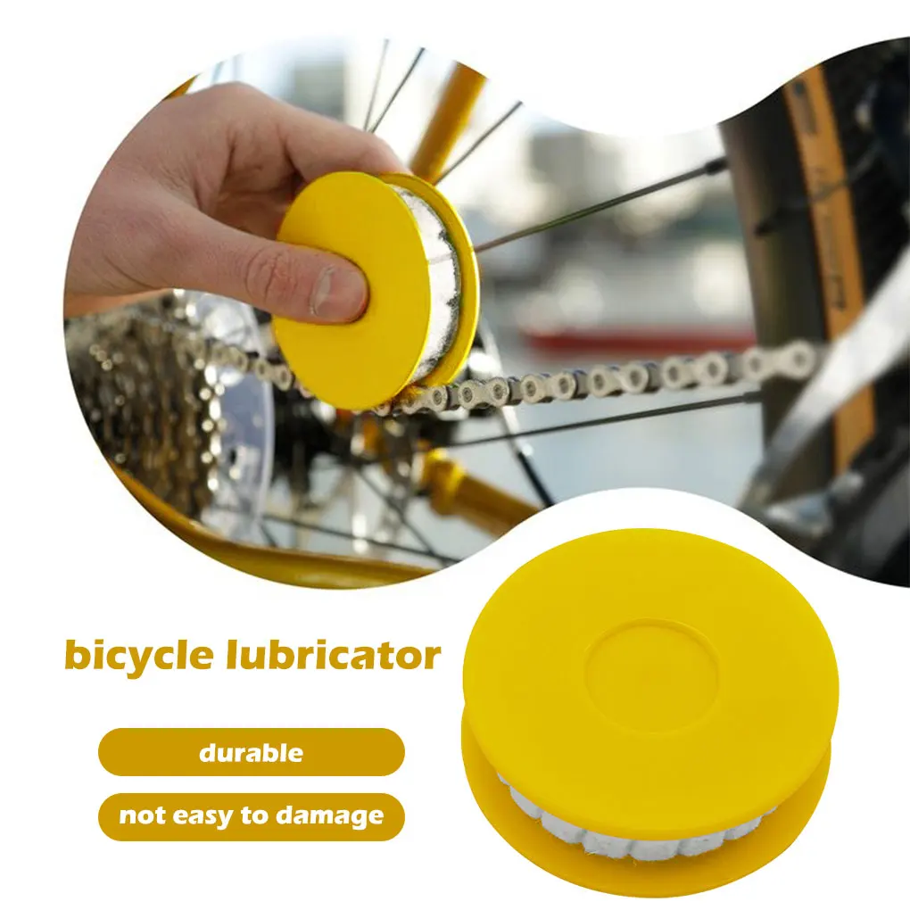 

Смазка для цепи велосипеда, шерстяной масляный лубрикатор для цепи велосипеда, инструмент для ремонта цепи велосипеда, Аксессуары для вело...