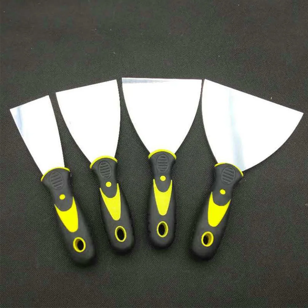 

4pcs/set Putty Shovel Drywall Finishing Thickened Wallpaper Spackle Construction Tools Cleaning Manual Plaster Scraping Reusable