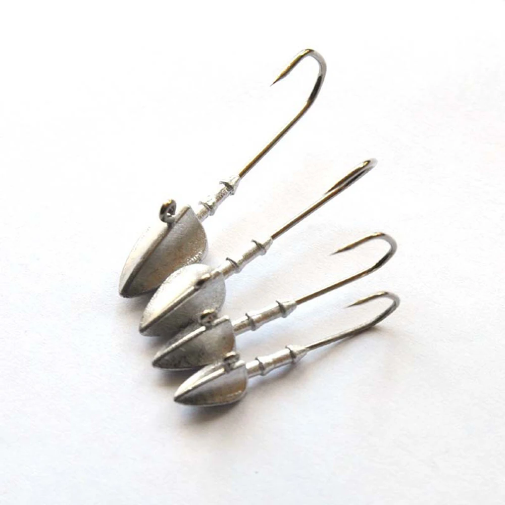 6 шт./лот головка рыболовных крючков 3.5g 5g 7g 10g 14g 21 гр приманка Jig Head крюк