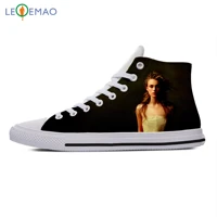 custom spring autumn canvas shoes keira knightley high quality handiness flats mens casual shoes comfortable big