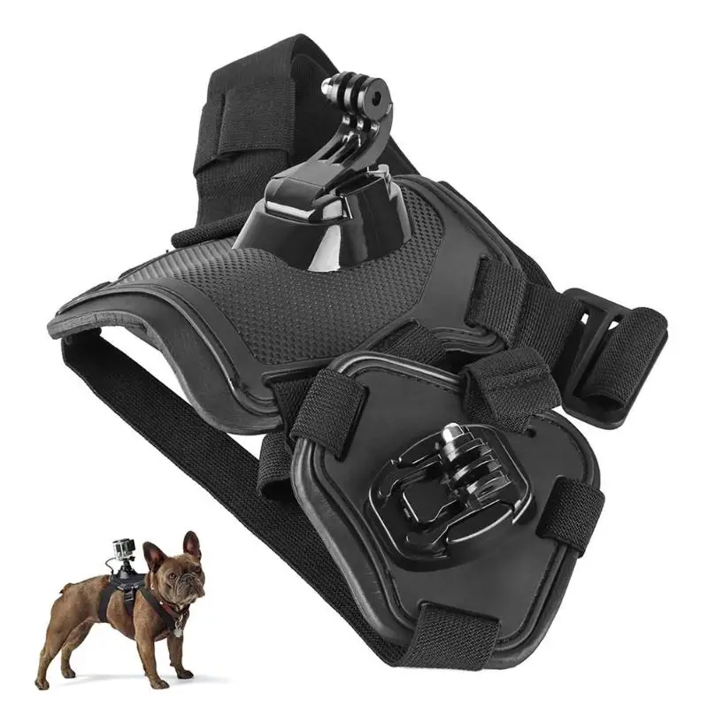 

Adjustable Dog Harness Chest Strap Dog Harness Mount Action Camera Strap Holder Action Base GoPro Hero Sports Camera Accessories