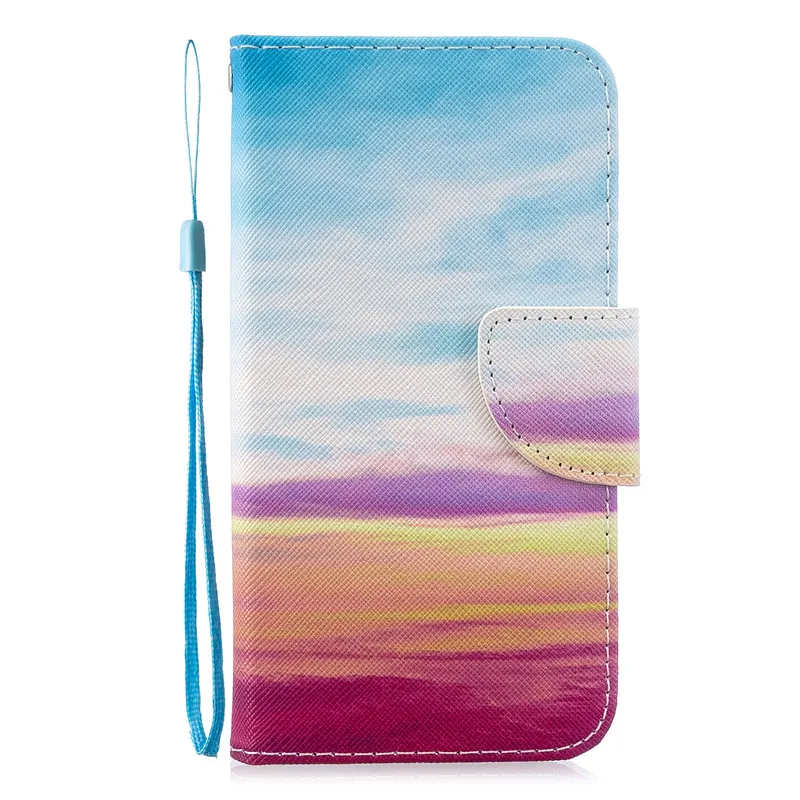 Huawei P Smart кожаный флип-чехол для СПС Funda huawei P Smart чехол huawei Psmart Plus чехол-кошелек чехол для телефона - Цвет: H