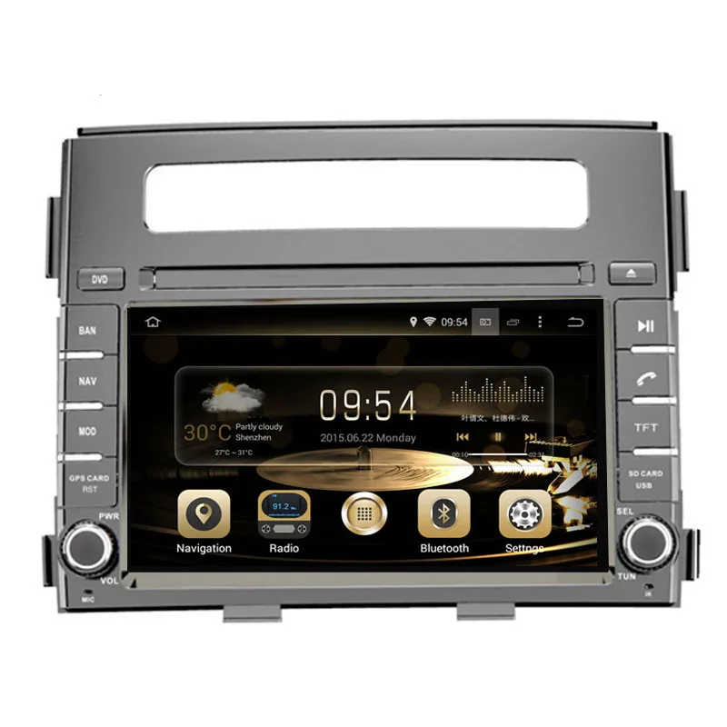 Android 9 0 Восьмиядерный PX6/PX5 подходит KIA SOUL 2012 2013 автомобильный dvd-плеер навигация gps