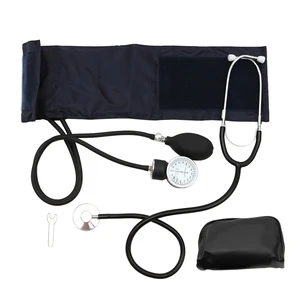 Ручной стетоскоп с ремешком для измерения артериального давления, медицинский тонометр, настенный сфигмоманометр, двойная трубка, стетоскоп с двумя головками
