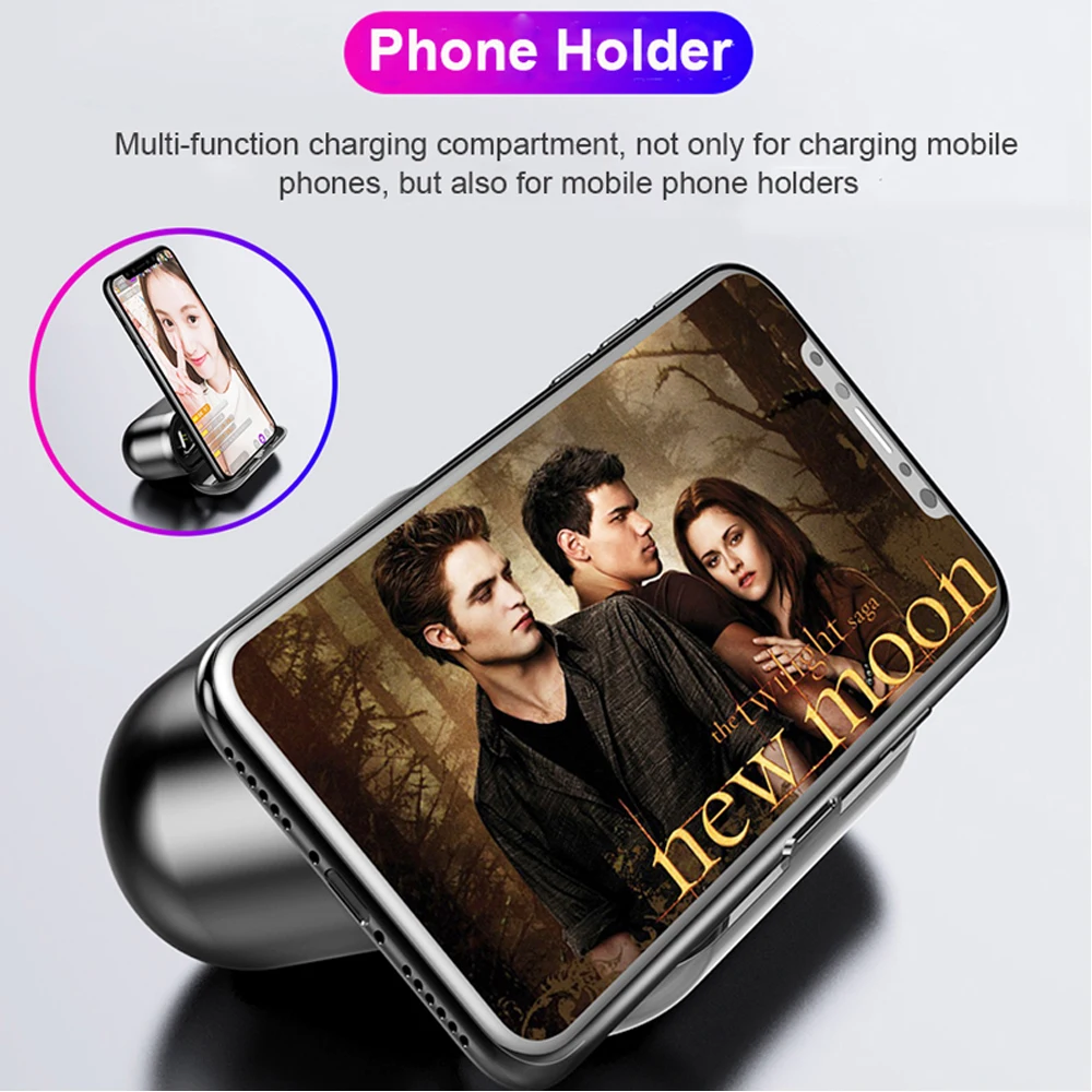 

F9 TWS 5.0 Bluetooth Earphone Touch Control Wireless Earphone Stereo Sound Waterproof Sport Headset Noise Reduction Headset