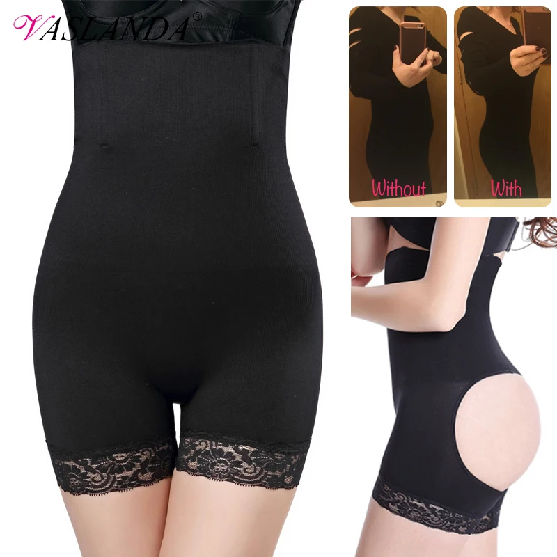 Женские трусики с высокой талией нижнее белье трусики-стринги шорты эффектом