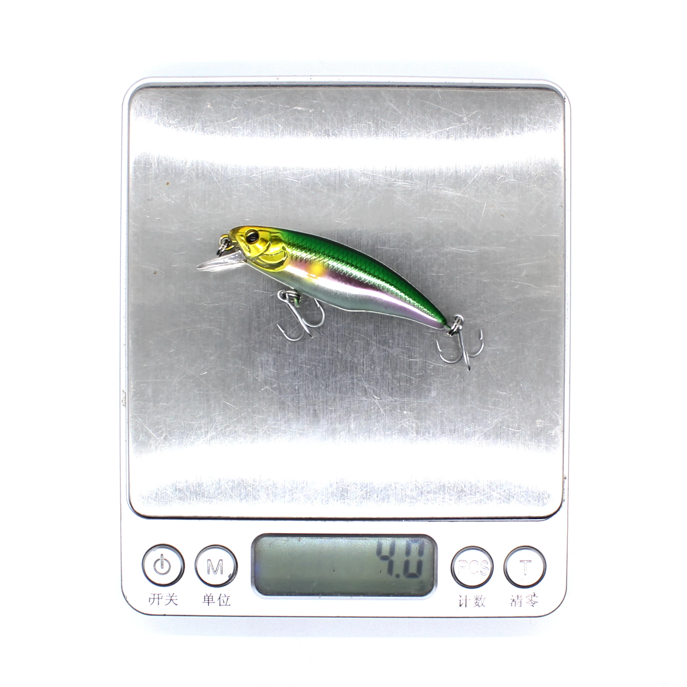 AOCLU wobblers Super Quality 8 Colors 52mm 4.0g Small Minnow Hard Bait Shad Crankbait Fishing lure Bass Fresh Salt water tackle | Спорт и