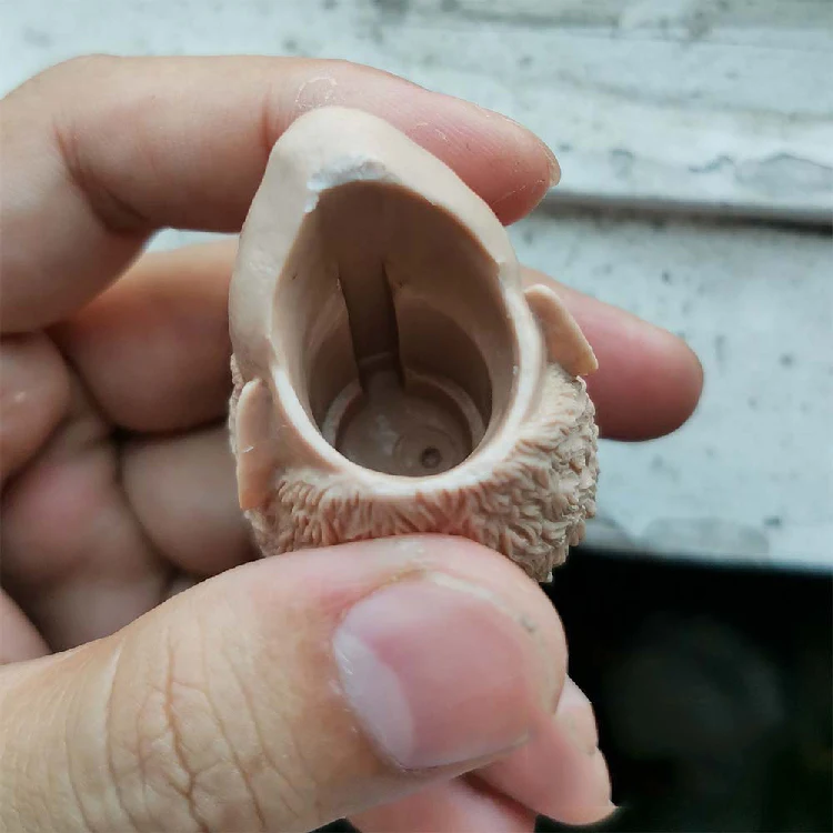 Коллекция 1/6 года неокрашенные модели голов из колокольчила меля Джерарда