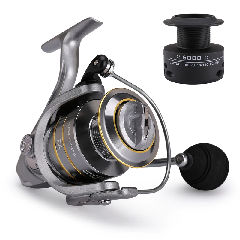

Full metal double wire cup 14 + 1BB Spinning wheel 5.5:1 gear ratio salt water high-speed rotating fishing reel YL-0043