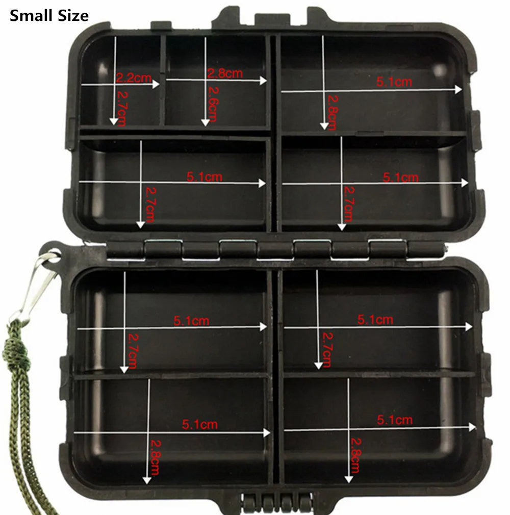 2019 многофункциональная рыболовная коробка водонепроницаемые аксессуары для