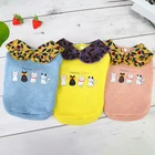 Зимняя одежда для собак, наряд для домашних животных, теплая одежда для маленьких и средних собак, куртка для чихуахуа, свитер со щенком