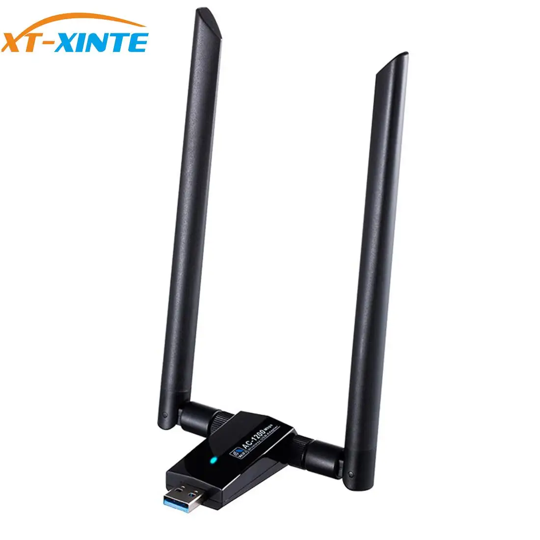 

USB WiFi Antenna Adapter Free Driver AC1200Mbps Wireless Wifi Adapter USB3.0 Network Card IEEE 802.11AC Dual Band 2.4G/5.8G
