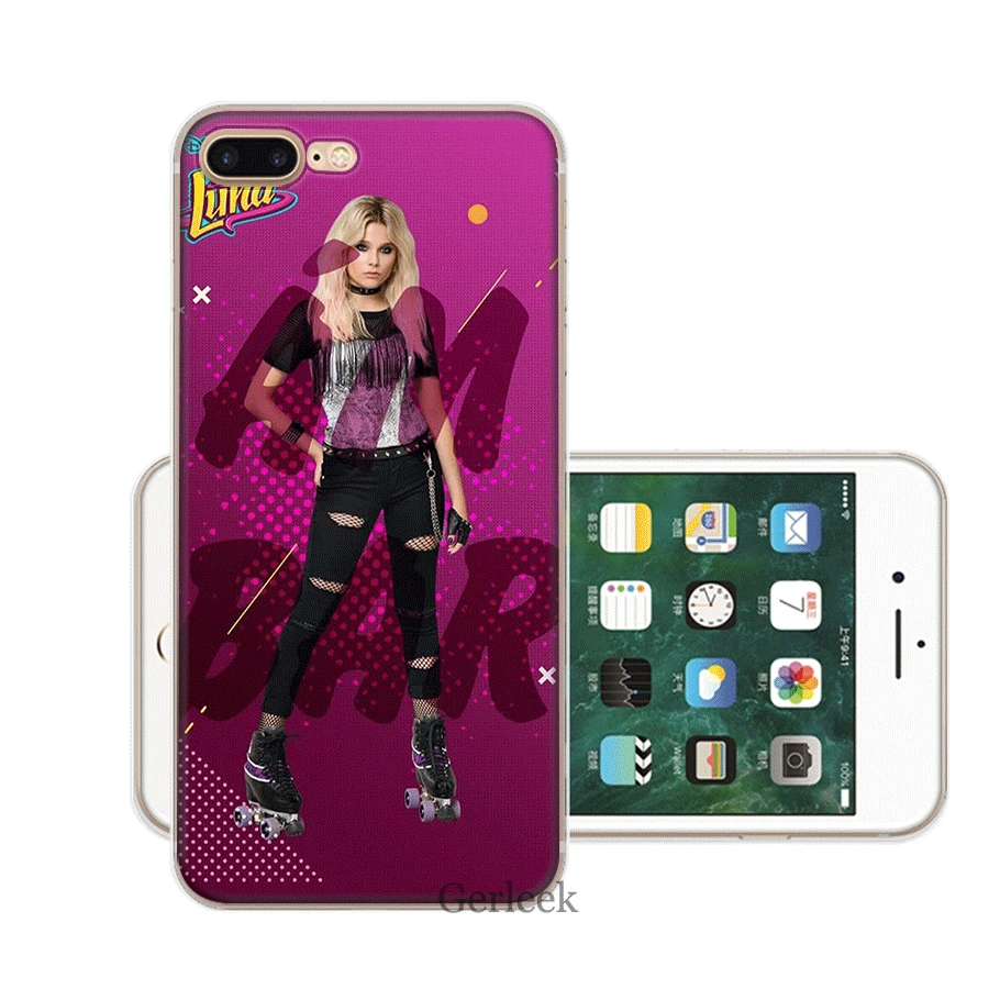 Чехол для мобильного телефона iPhone 11 Pro 6 6s 7 8 P Lus iPhone XR X XS Max 5 5S SE Shell Soy Luna жесткий чехол