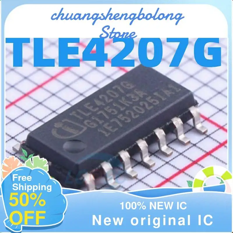 

10-200 шт. TLE4207G TLE4207 SOP новая Оригинальная интегральная схема