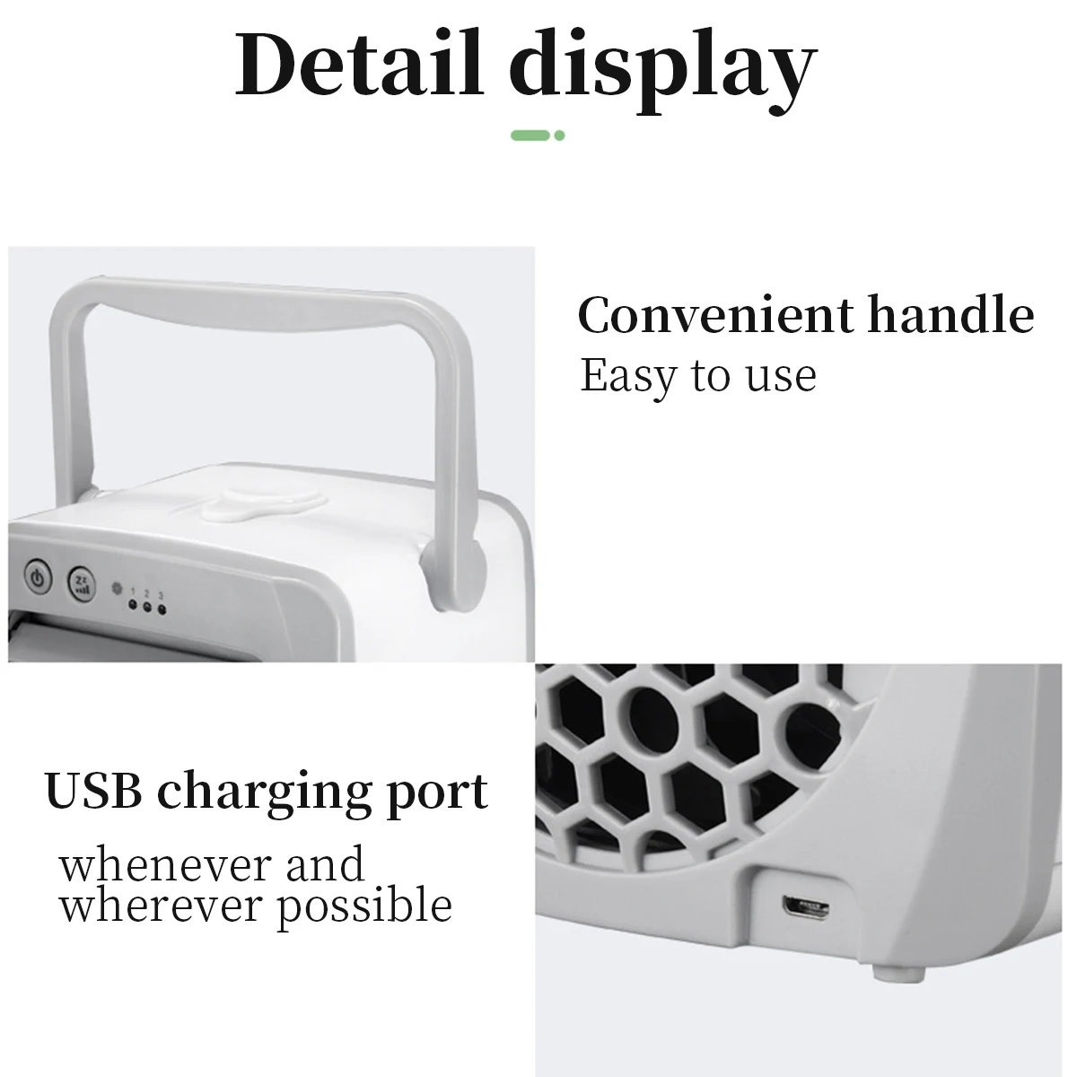 

Mini Portable Air Conditioner Air Conditioning Purifier Home Car Office USB Mini Humidifier Desktop Air Conditioner Cooling fan