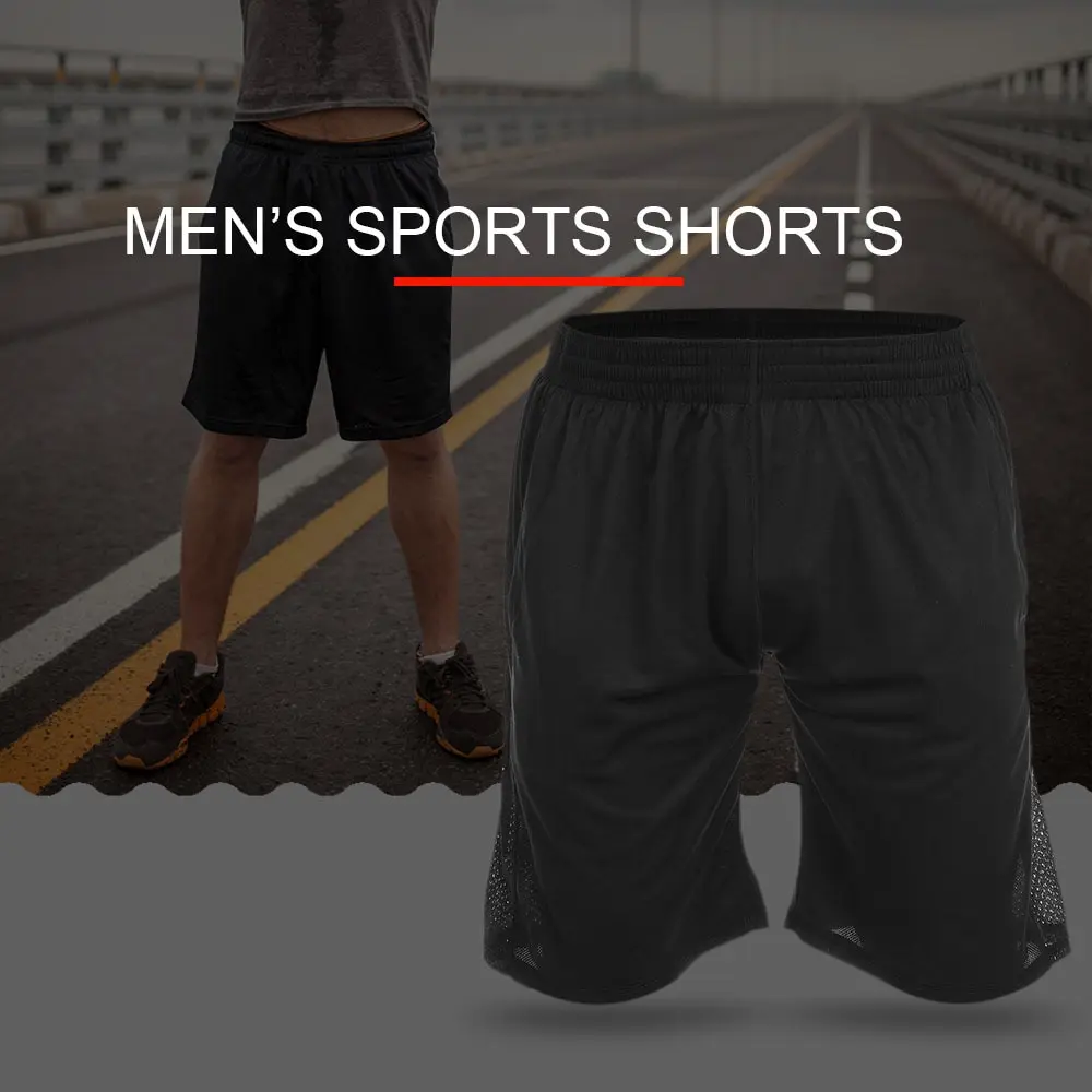 Lixada летние быстросохнущие спортивные шорты для спортзала мужская спортивная