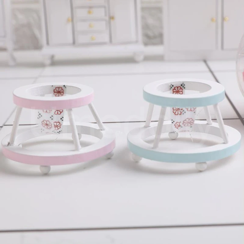 Миниатюрный Кукольный домик в масштабе 1/12 двухъярусная кровать детская комната