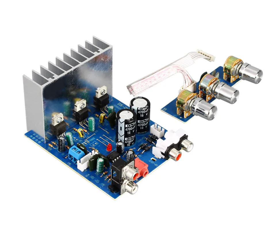 2,1 15 Вт* 2+ 30 Вт TDA2030 двойной AC12V-15V сабвуфер усилитель доска Sub аудио стерео для Сделай Сам спикер усилитель аксессуары F6-013