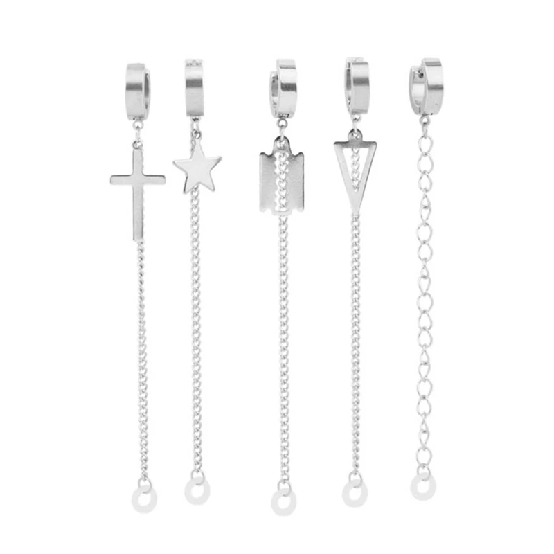 1 шт. аксессуары для наушников из нержавеющей стали с защитой от потери серьги