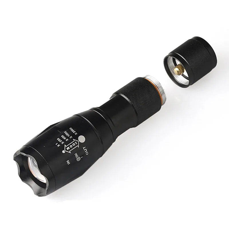 1 шт. портативный светодиодный фонарик 18650 лм|Уличные инструменты| |