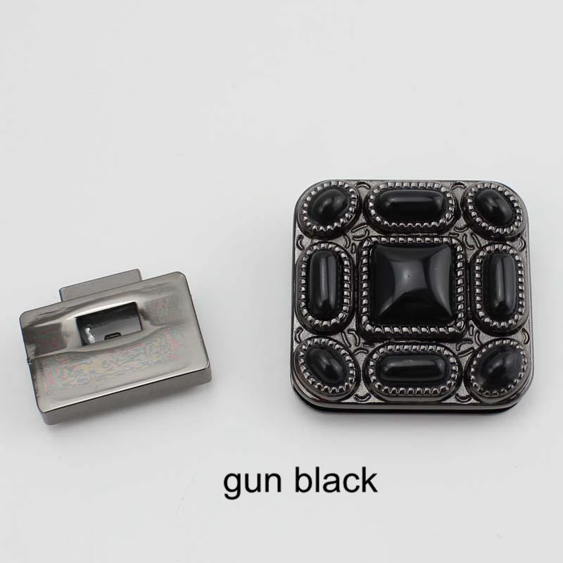18 gun black 18 новых замков заменяет, только 1 шт замок Ремонт вашей сумки, замок для экономии женских сумок, ремонт мужской портфель сумки кошелек - Цвет: 18 gun black