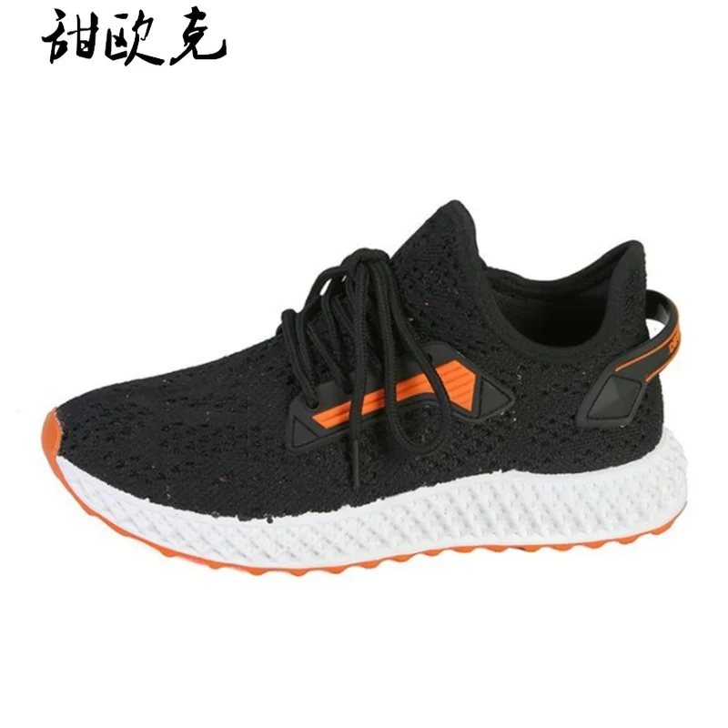 

2020 New Fashion Spring Women Sneakers Vulcanized Shoes Comfortable Lace Up Mesh Breathable Casual Shoes Low-heeled Women Shoes