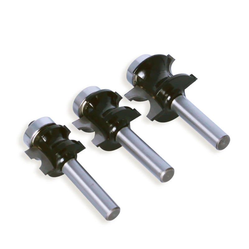 

VAAA 1Pc 8mm Shank Bullnose Router Bit Set C3 Carbide Tipped Woodworking cutter