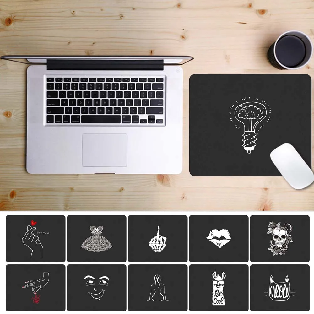 

High Quality PU Leather Computer Mouse-pad Anti-slip Waterproof Durable Laptop Gaming Mouse Pad