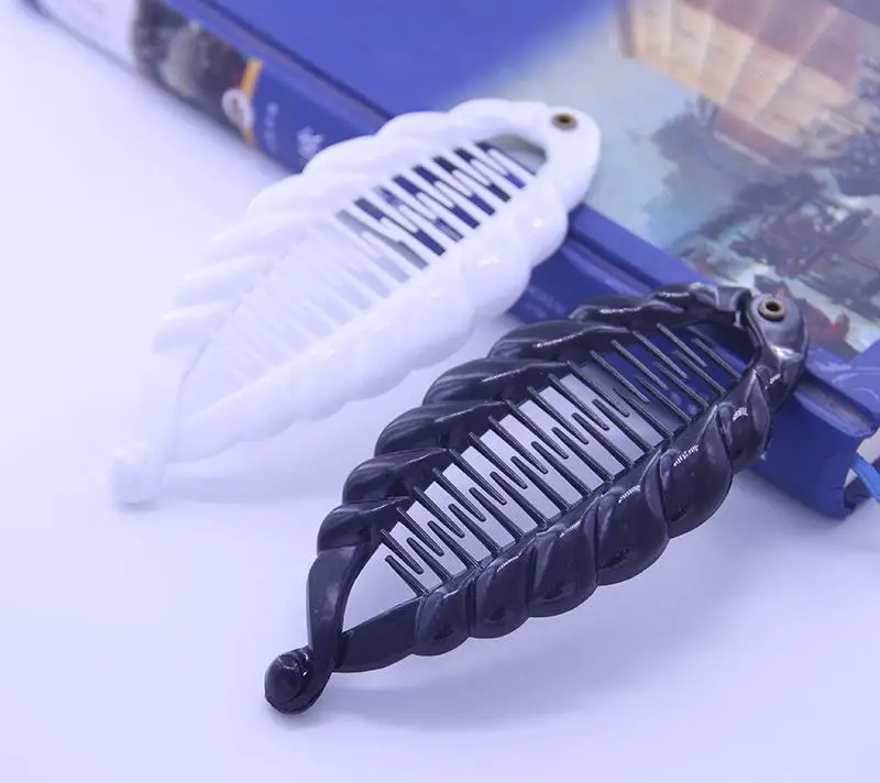 Заколка для волос в форме рыбы Шпилька черного цвета аксессуары женщин зажим 59| |