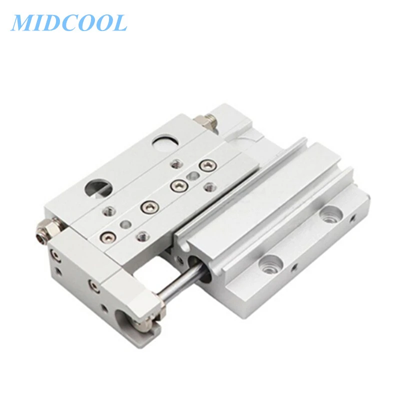 

Низкопрофильный слайд-стол, цилиндр MXF MXF8, ход 10 20 30 мм, MXF8-10 MXF8-20