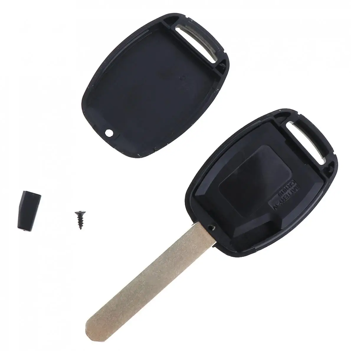 2pcs/lot 4 Button Keyless Entry Remote Car Key Fob Shell Clicker with Chip Uncut Blade for 2003 2004 2005 2006 2007 Honda Accord |