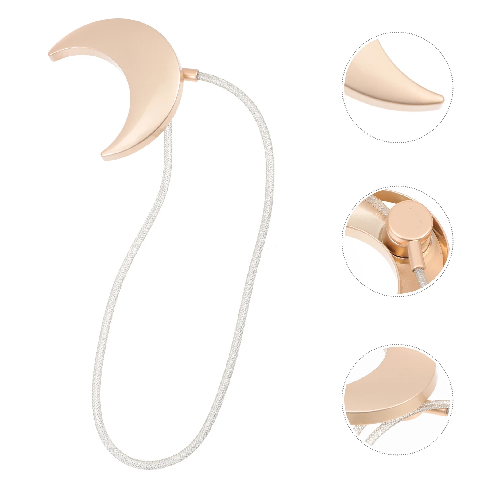 Моделирующая Пряжка для штор Moon домашняя Магнитная занавеска штора галстук | Дом