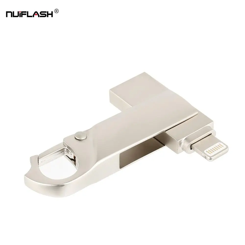 Usb флеш накопитель для iPhone 6/6s/6Plus/7/7Plus/8/X Usb/Otg/Lightning 2 в 1 внешний устройств iOS|USB