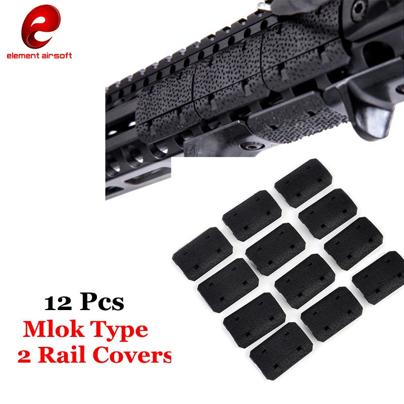 Тактические Mlok Тип 2 рельсовые Чехлы eMag Pul M-lok слот-система рельсовая панель 12 шт