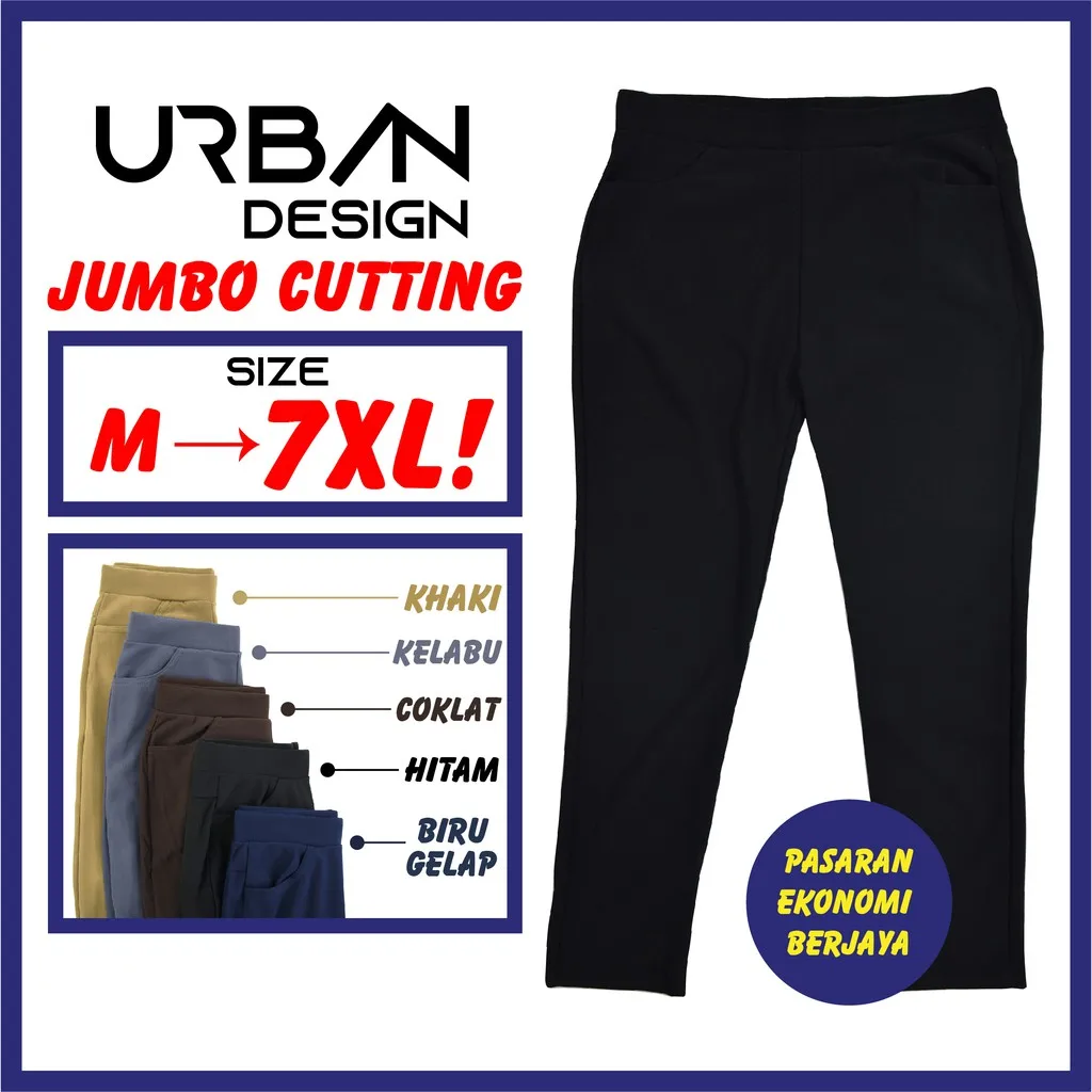 

SELUAR SLEK WANITA JUMBO 914-1#/ SLIM FIT URBAN DESIGN SLACK PANTS WOMEN/ SELUAR KERJA WANITA/ FORMAL WORK PANTS legging