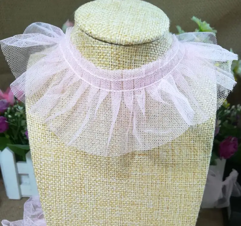 1 ярдов 5 см кружевная лента зеленая ткань белая Черная отделка сетка шитье