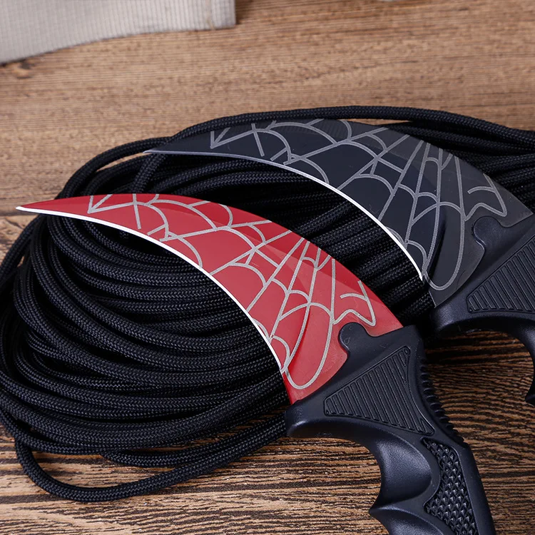 Karambit CS GO нож Косплей CSGO Тактический Открытый лагерь охотничьи ножи titanium цвета