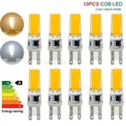 10X G9 светодиодный лампы 5 Вт, 7 Вт, 9 Вт, 12 Вт, 15 Вт, 18 Вт, 220V 240V G9 светодиодный светильник COB G9 светодиодный кукурузный светильник 30 Вт40 Вт50 Вт70 80 Вт галогенными лампами светильник