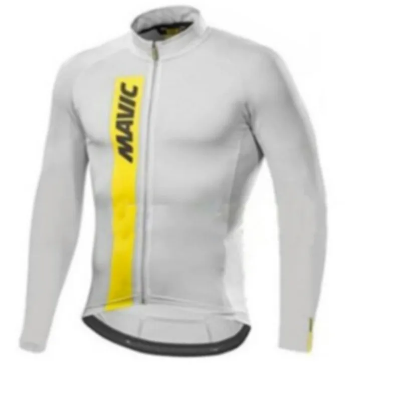 long jersey set8 Mavic длинный рукав осень/Весна Велоспорт Джерси комплект комбинезон велосипедная Одежда Mtb велосипедная одежда Maillot Ropa Ciclismo - Цвет: long jersey set8