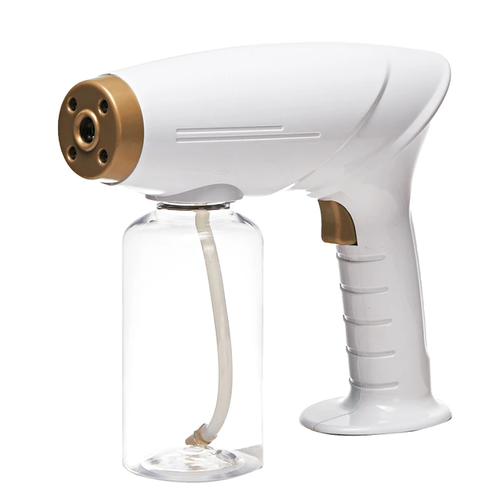 

3000mAh Wireless And Portable Atomization Disinfection Wireless Blue Light New Small Cyclone Disinfection Spray Gun Supplies